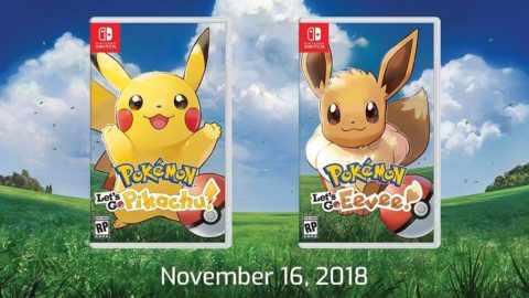 Pokemon Let's Go Pikachu Eevee