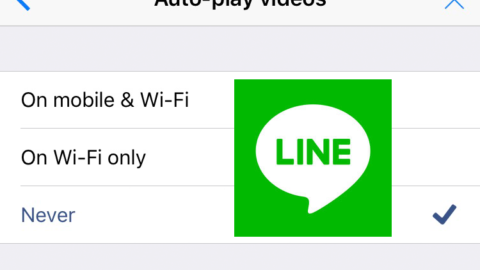 วิธีปิดการเล่นวิดีโออัตโนมัติบนแอป LINE
