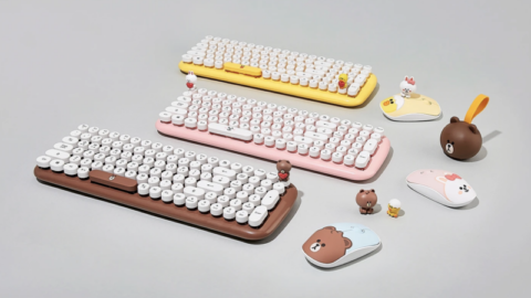 เปิดตัวคอลแลคชั่น LINE FRIENDS Desk Gadgets ชุดคีย์บอร์ดและเมาส์ไร้สาย